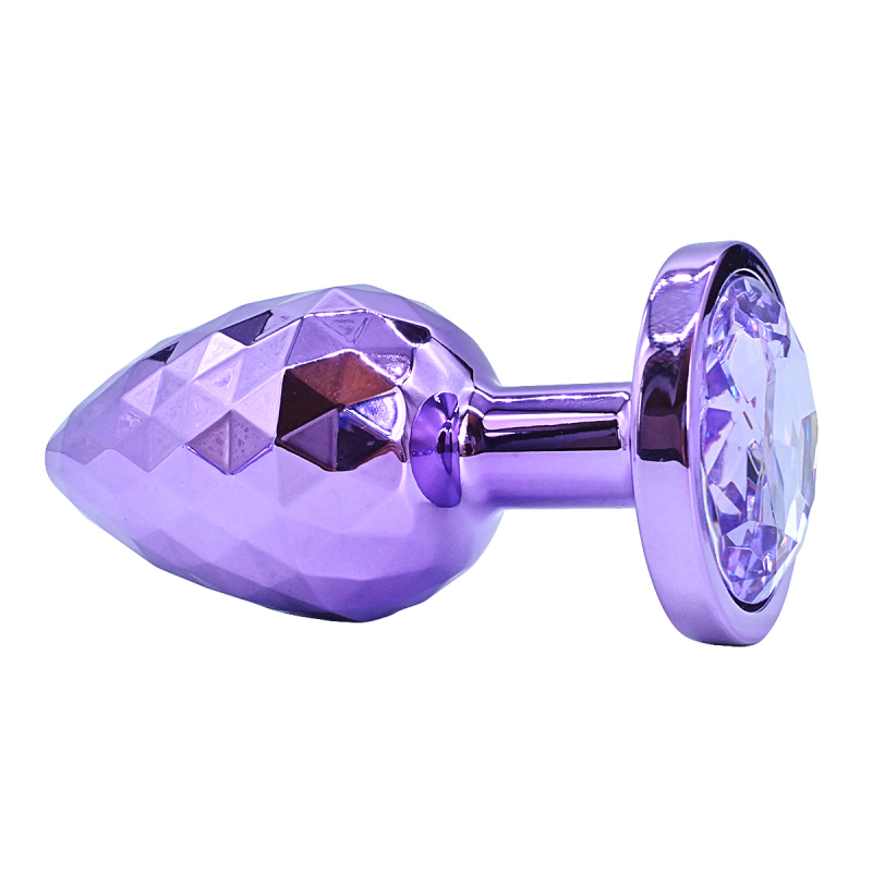 Пробка рельефная с кристаллом "Kanikule" фиолетовая, S 